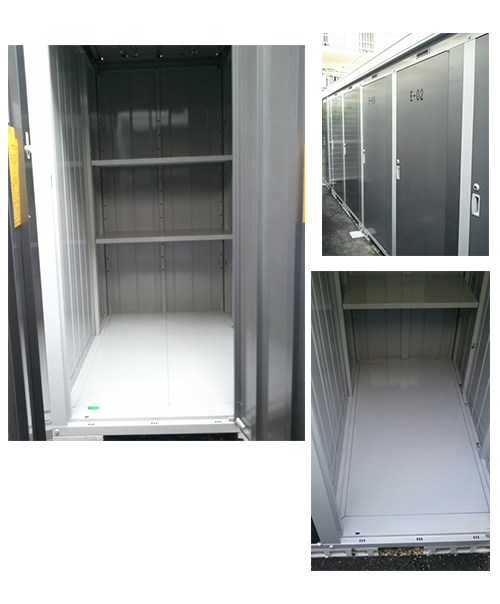 レンタル収納庫でお部屋の悩みを解決☆